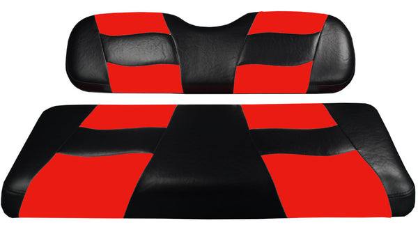 RIPTIDE Two-Tone Front Seat Covers. Will fit Club Car® Precedent® Golf Carts.