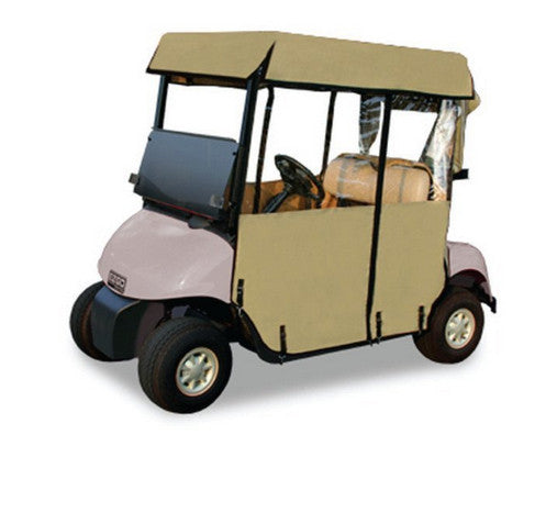 EZGO RXV 3 Side Enclosure in Tan