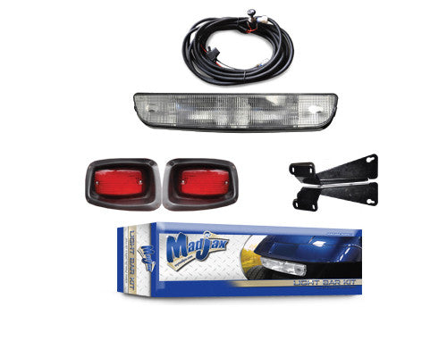 Light Bar Kit with Upgradable Harness. Will fit E-Z-GO® TXT® Golf Carts.