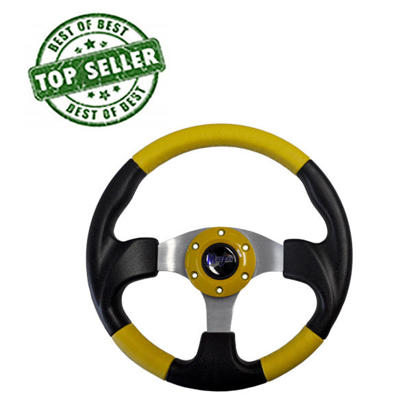 Razor® Collection Yellow Steering Wheel